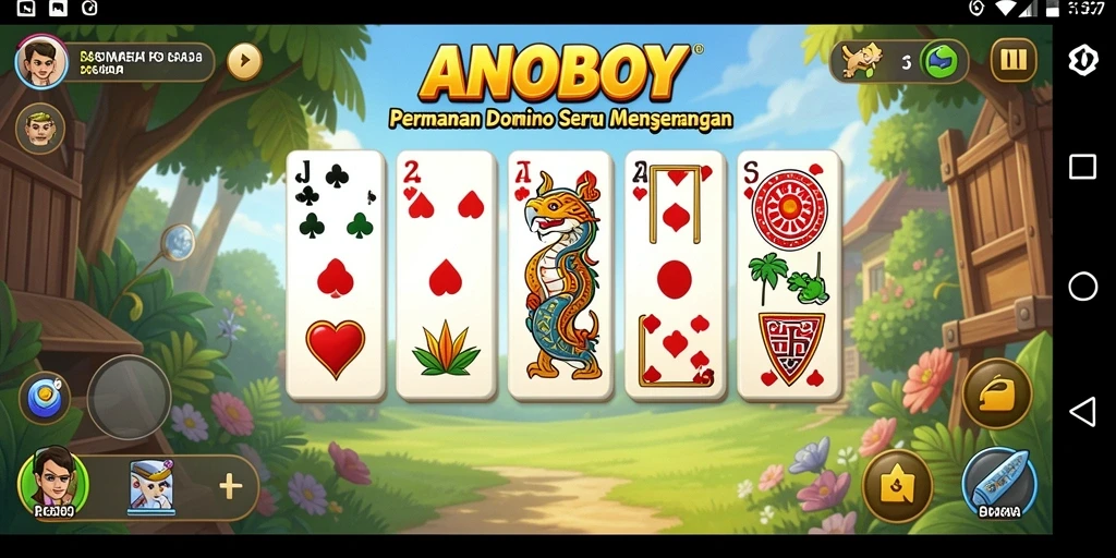 Tampilan menarik dari gameplay ANOBOY yang mendebarkan.