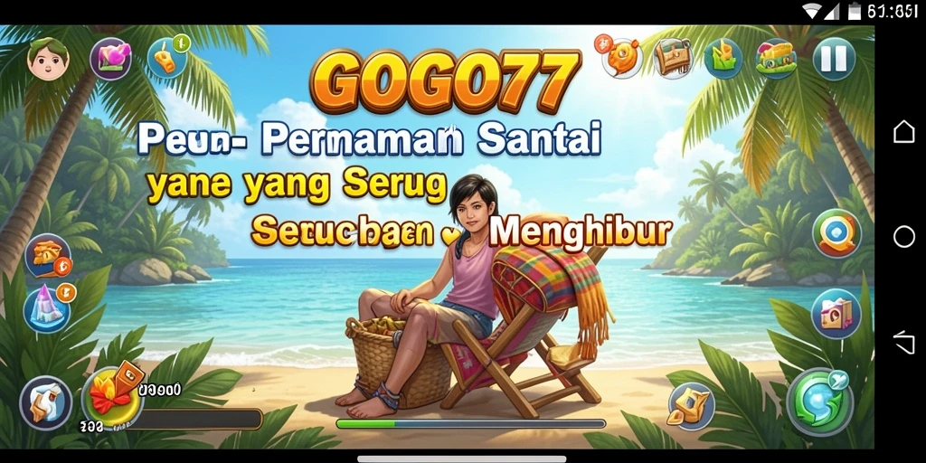 Tampilan gameplay seru dan penuh warna dari GOGO77.