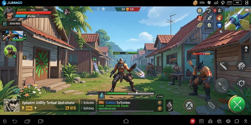 Tampilan antarmuka JUARAGO yang bersih dan mudah digunakan.
