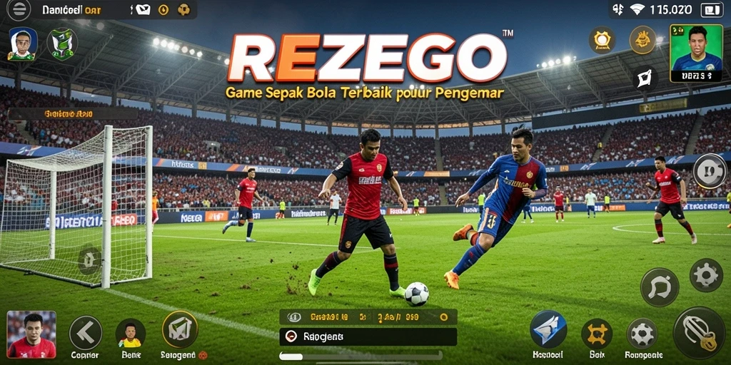 Tampilan gameplay REZEGO yang menegangkan dan realistis saat bertanding.
