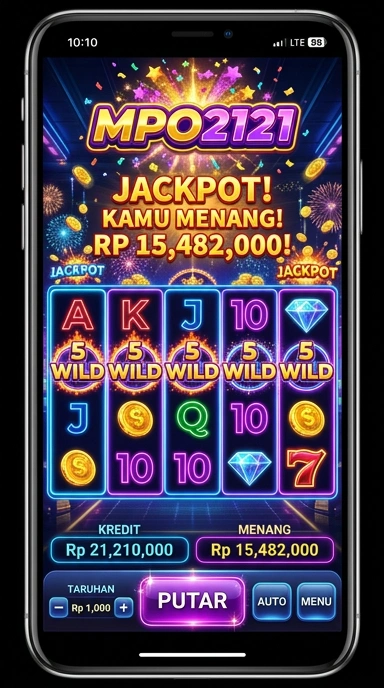 Tampilan utama aplikasi mpo2121 yang menarik dan mudah digunakan.
